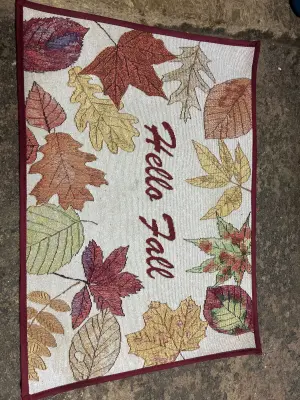 fall floor mat