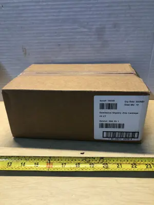 24 count organic zinc lozenge exp:2/27