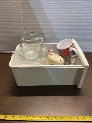 lot of glass ware