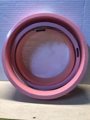 3pc wooden wall rings