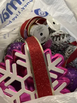 bag of ornaments
