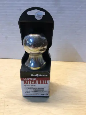 1 7/8” steel hitch ball has some rust