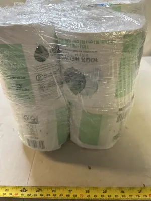 12 rolls of toilet paper