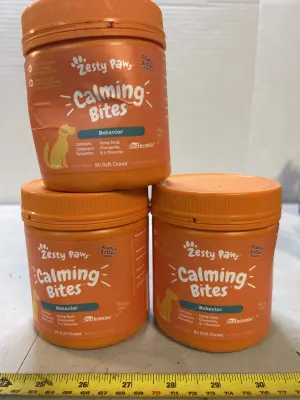 3 zesty paw calming bites past date