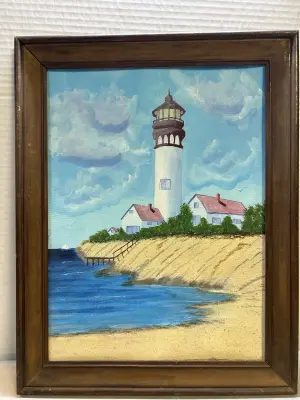 framed painting