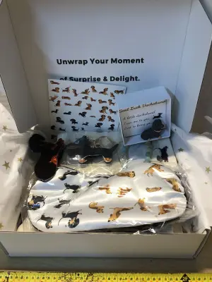 Dachshund gift box
