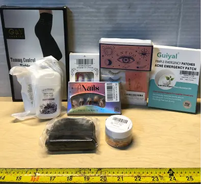 Lot of beauty products