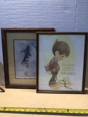 2pc framed images