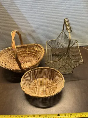 3ct decor baskets