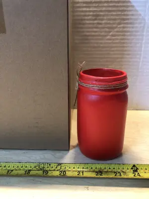6 pack mason Christmas jars