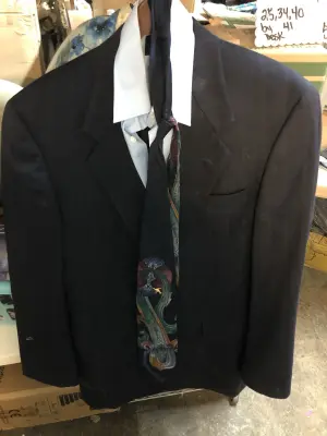 3pc Stafford size 16 1/2 suit