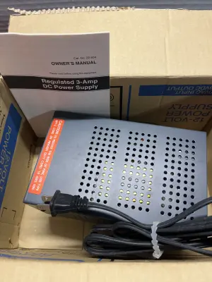 regulated 3-amp dc power