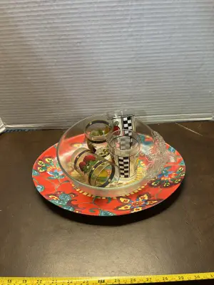 4ct cups , bowl , plate