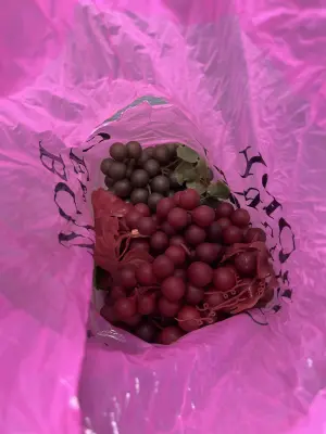 artificial grape decor