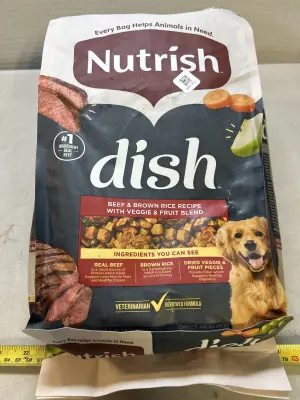 2 nutrish dog food 3.75 lb