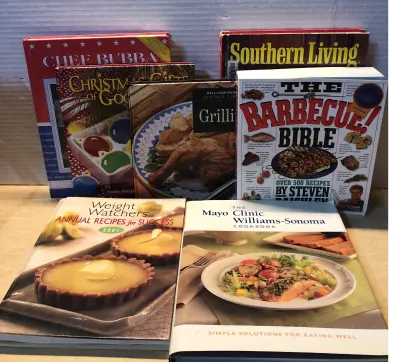 7 cookbooks