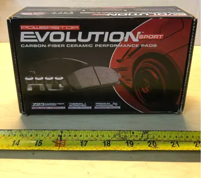 New brake pads for unknown vehicle