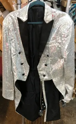Mage male size large sparkle jacket