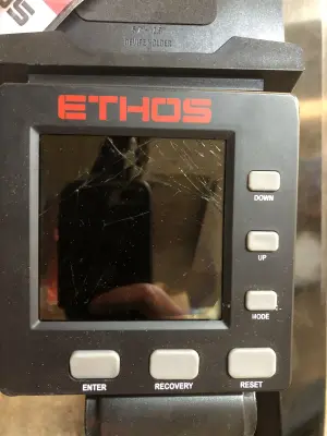 Ethos rower busted screen untested as is