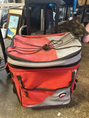 rolling XL lunchbox/cooler needs cleaned