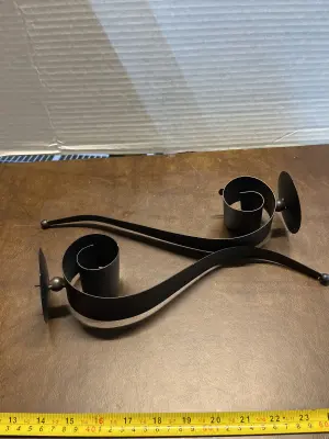 2ct wall mount candle holders