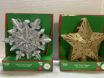 2 led tree toppers