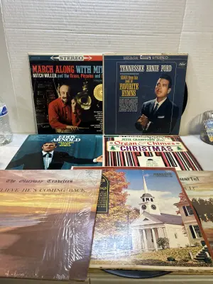 6+ assorted records