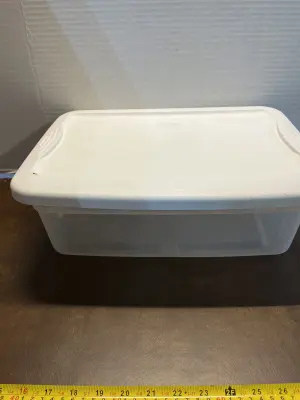 12QT clear tote