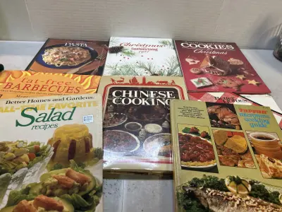 8 cook books