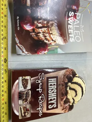 2 dessert books 1 paleo friendly