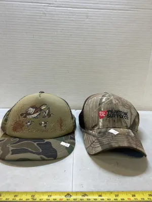 2 mens hats