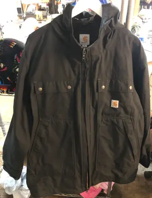 3XL double zipped carhartt jacket