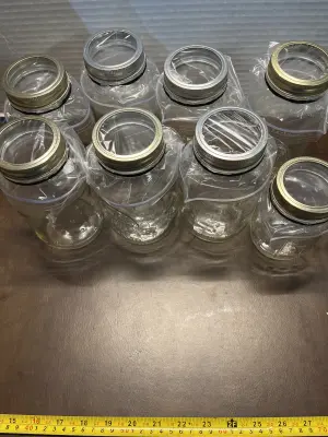 8ct canning jars