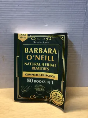 Natural herbal remedies book
