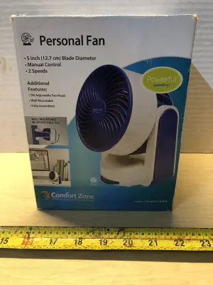 Personal fan comfort zone