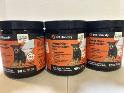 3 hemp hip and joint chews for dogs