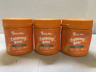 3 zesty paw calming bites