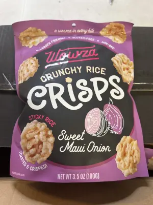 2 boxes of sticky rice crisps 03/26