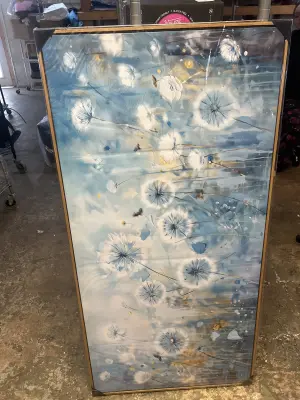 24” x 48” framed wall art