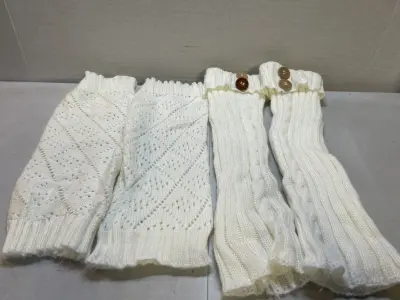 2 leg warmers/ boot socks