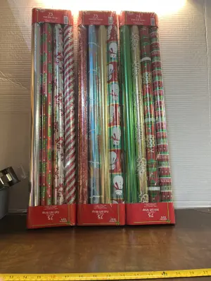 3ct 4pk wrapping paper