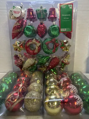 ornaments lot