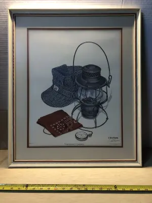 Hand signed Don Ensor limited print