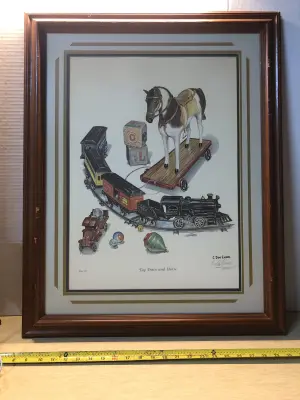Hand signed Don Ensor limited print
