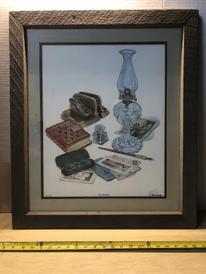 Hand signed Don Ensor print