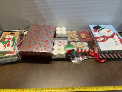 2ct decorative gift boxes & christmas accessories