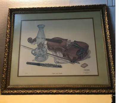 Hand signed Don Ensor limited print