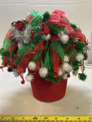 bucket of festive pens