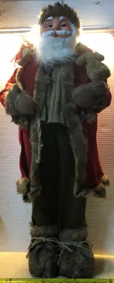 Standing casual Santa