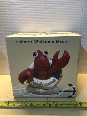 Lobster welcome decor